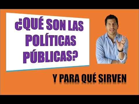 Caracterización de las políticas públicas