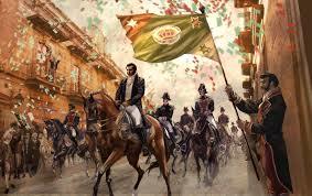 El movimiento de independencia termina el 27 de septiembre de 1821 con la entrada triunfl del ejército trigarante