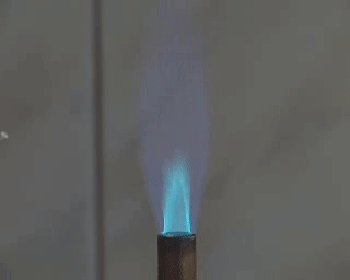 What is the compound put in this flame?