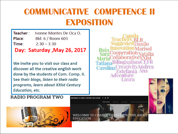 COMMUNICATIVE COMPETENCE II EXPO.