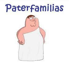 los pater familia eran los encargados de la familia, de el dependia si se vendia o se abandonaba a algun miemro de la familia