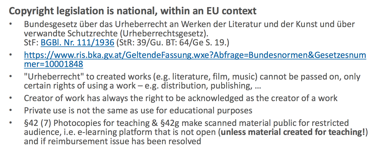 Austrian copyright law