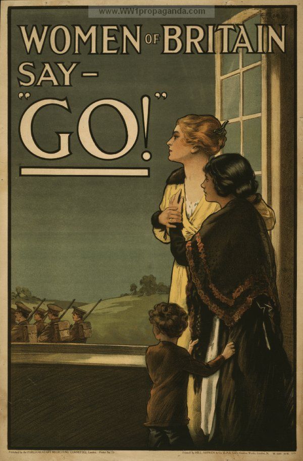 What were the four purposes that propaganda was used for in world war 1?