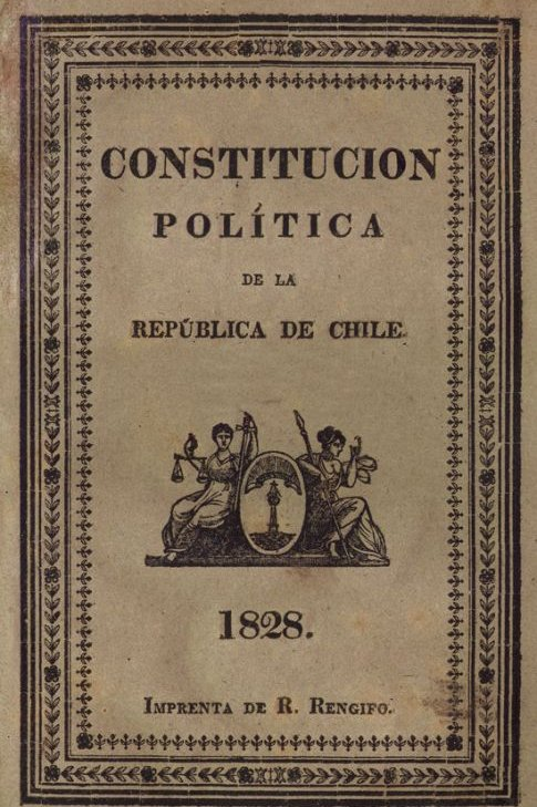 Papiro de la constitución de 1828