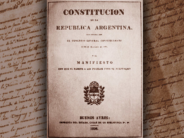 Constitución de 1826: Influida por el modelo estadounidense, pretendía aplicar la autonomía política de las provincias con sus propias as...