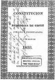 Constitución 1833: La Constitución de 1833 establecía una República Presidencial donde el poder supremo lo tenía un Presidente elegido po...
