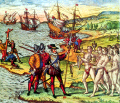 Instituciones y elementos de la colonizacion