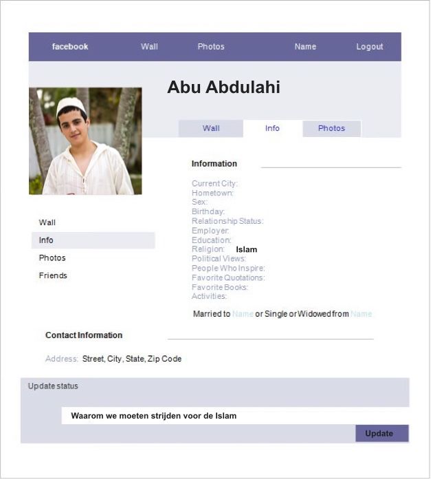 Facebookpagina