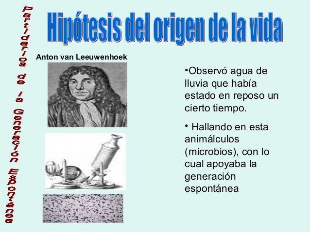 teorias del origen de la vida
