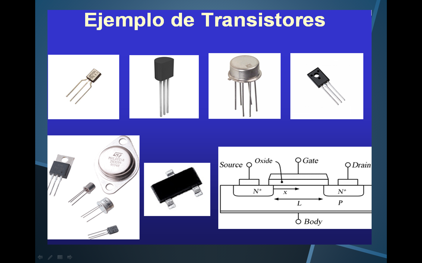 Presentación elementos básicos de la electrónica