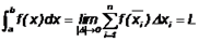 La Integral Definida