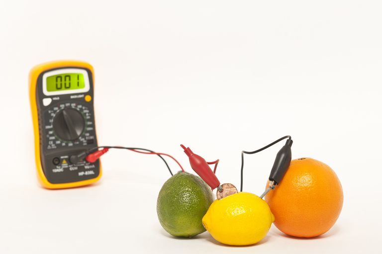 Lemon/fruit battery