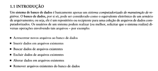 Introdução a sistemas de bancos de dados Por C. J. Date