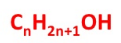 What is the functional group, and general formula for alcohols?