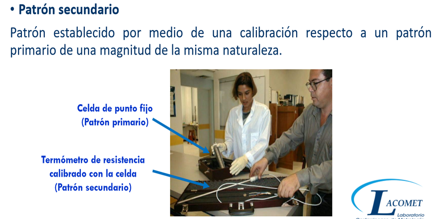 PATRÓN SECUNDARIO