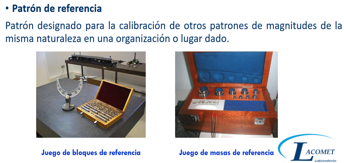 PATRÓN DE REFERENCIA