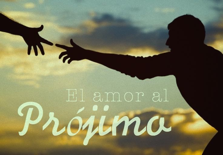 Dar palabras de aliento y consuelo al afligido también es una forma de demostrar amor al prójimo.