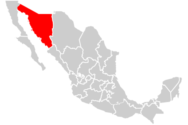 La capital de este estado es Hermosillo