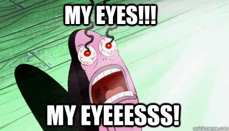 MY EYES -6- My eyes are color brown, the humans and animales have two eyes, the eyes are located on the face, over down the eyebrowns. so...