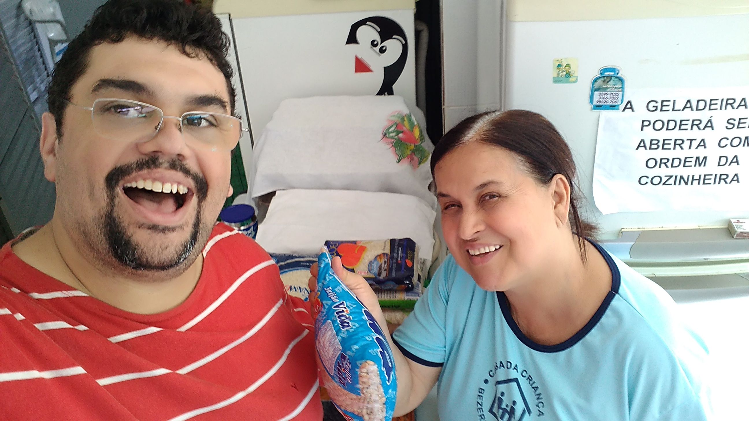 A Festa na entrega!