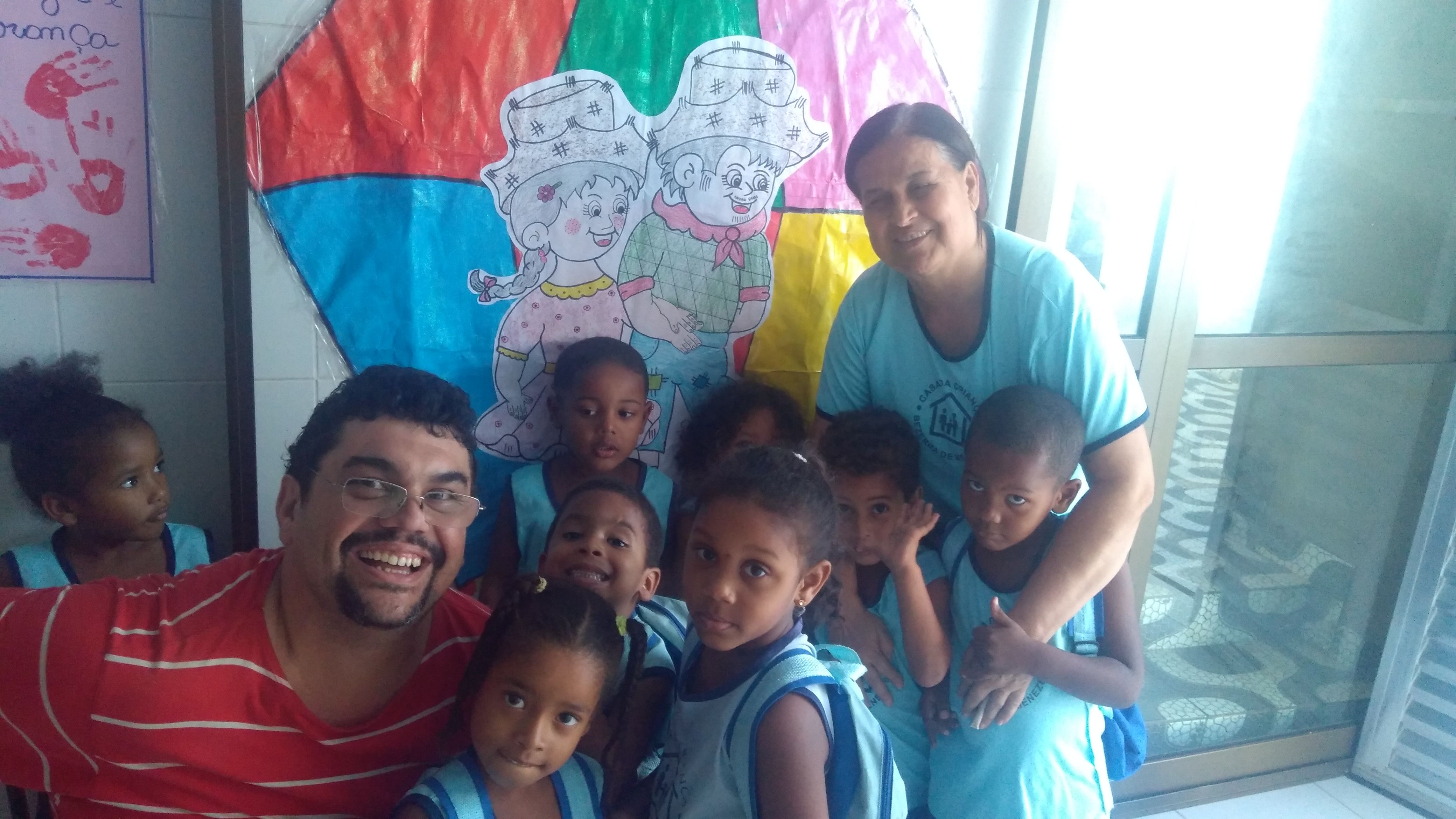 A Festa na entrega!