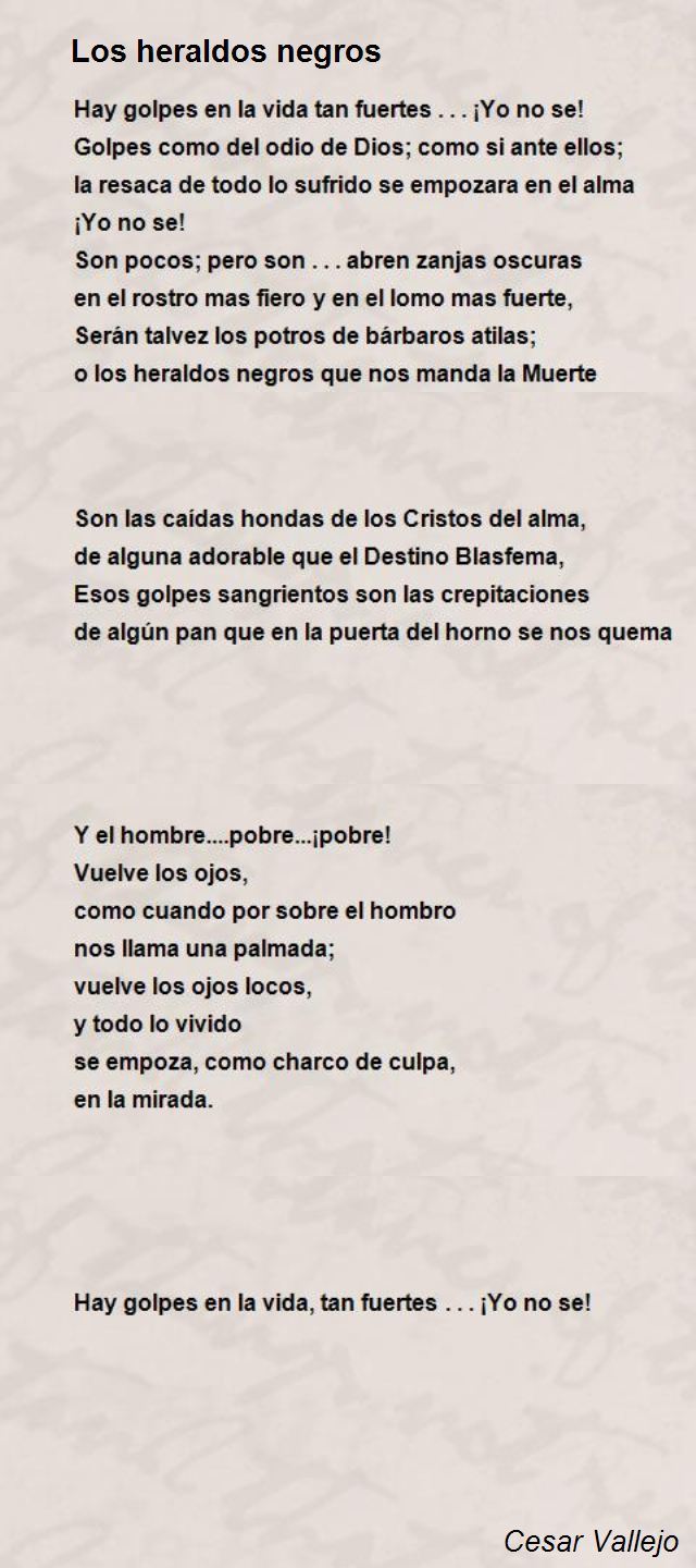 el poema la metrica y la rima