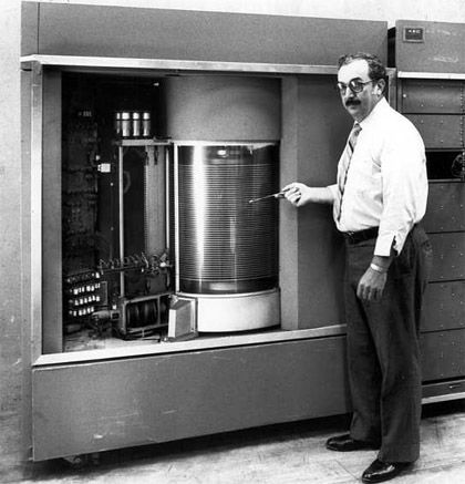 1 DISCO DURO 1956 IBM 305 RAMAC ALMACENAR 5MB