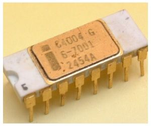 TERCERA GENERACIÓN CIRCUITOS INTEGRADOS (CHIP) chip = (transistor, resistencia, diodo, condensador)