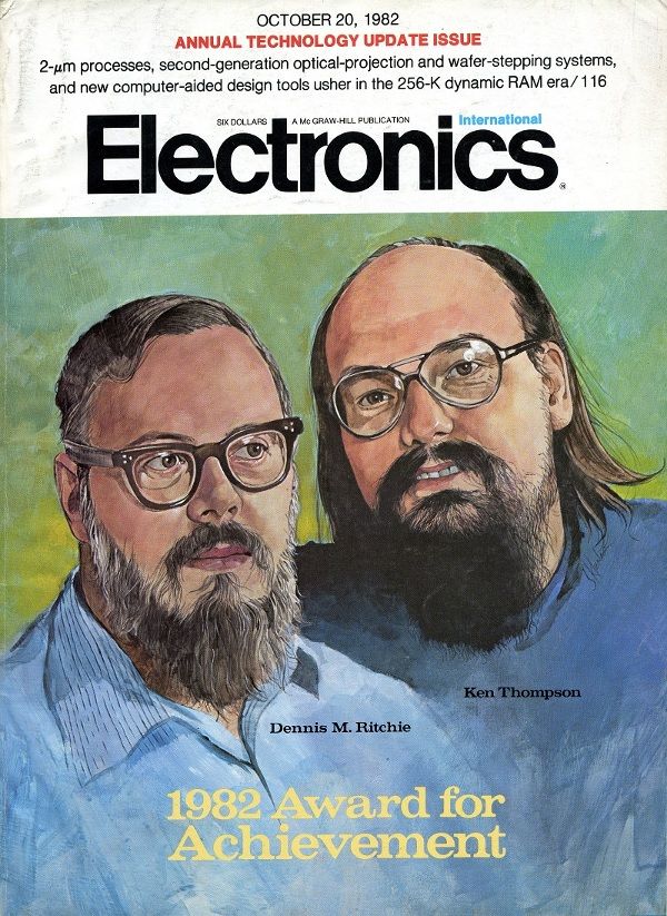 Dennis Ritchie y Ken Tompson