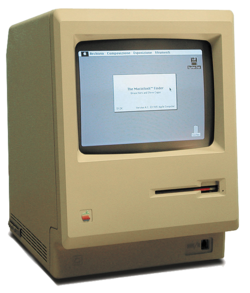 1984 Apple lanza el primer MACINTOSH,