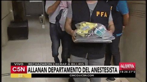 PROCEDIMIENTOS POLICIALES en caso de aprehensión en delito flagrante