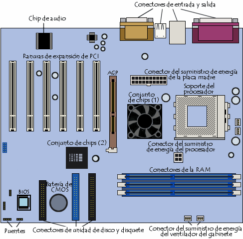 PLACA BASE ( placa madre )