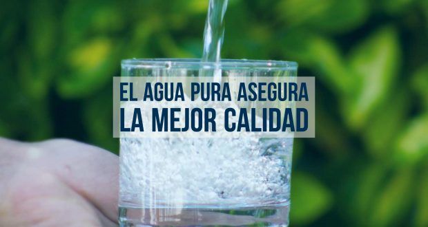 Control de calidad de agua es muy necesario