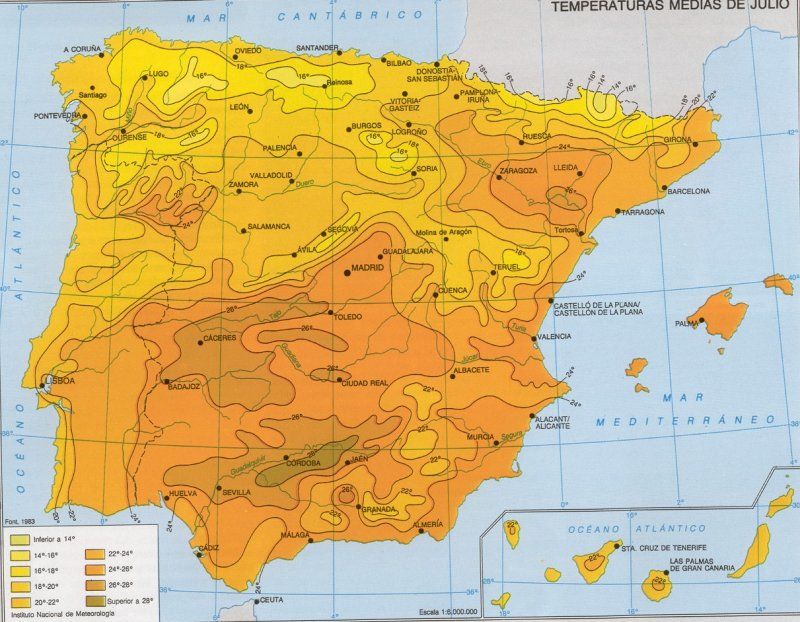 Son líneas curvas cerradas que se dibujan en un mapa y que unen puntos con igual temperatura en un momento determinado.