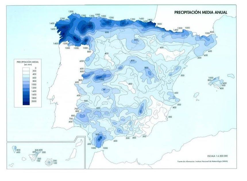 son líneas curvas cerradas que se dibujan en un mapa y que unen puntos con igual precipitación en un momento determinado.