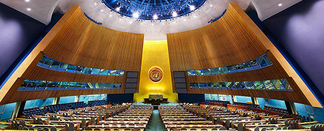 ASSEMBLEA GENERALE DELL'ONU: - MANTENERE LA PACE INTERNAZIONALE - EMANA RACCOMANDAZIONI PER LA SICUREZZA INTERNAZIONALE