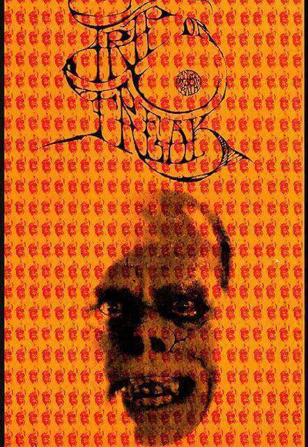 Stanley Mouse and Alton Kelly, Trip or Freak, Winterland, 1967, Poster art direct references to MJ and LSD, openness/boldness was appeali...