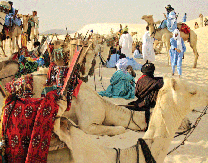 Pueblos y costumbres del Sahara