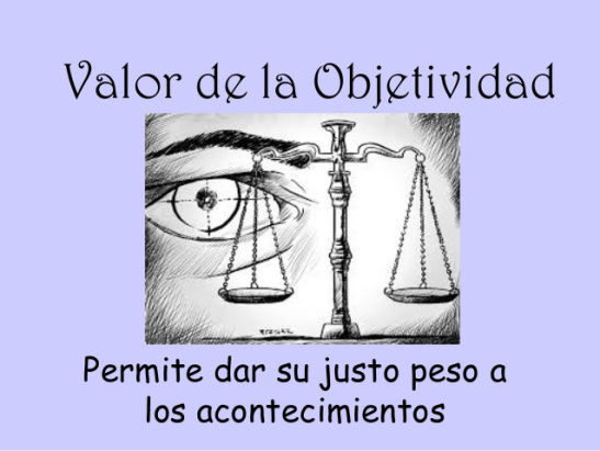 OBJETIVIDAD