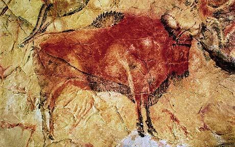 Pintura rupestre de la cova d’Altamira (bisons)