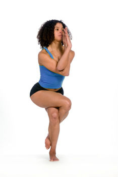 eagle pose