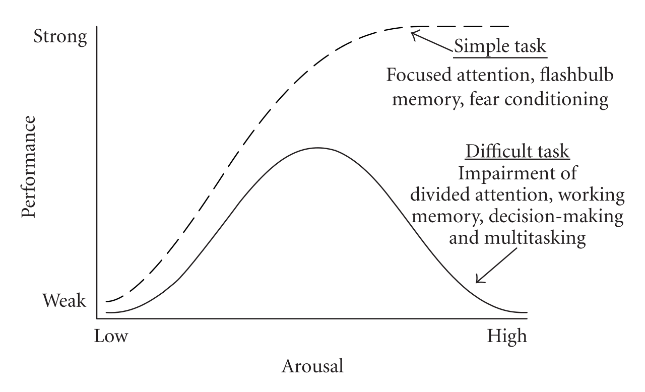 The Yerkes-Dodson Law