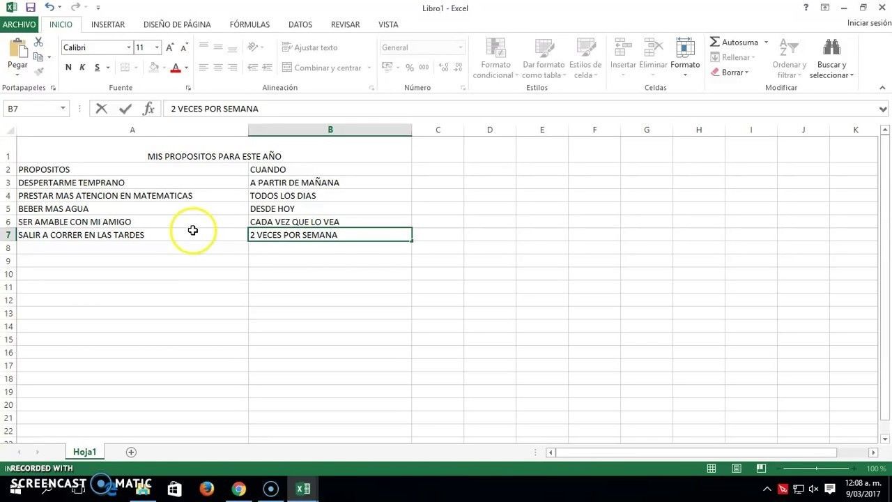 Mapa Mental Excel