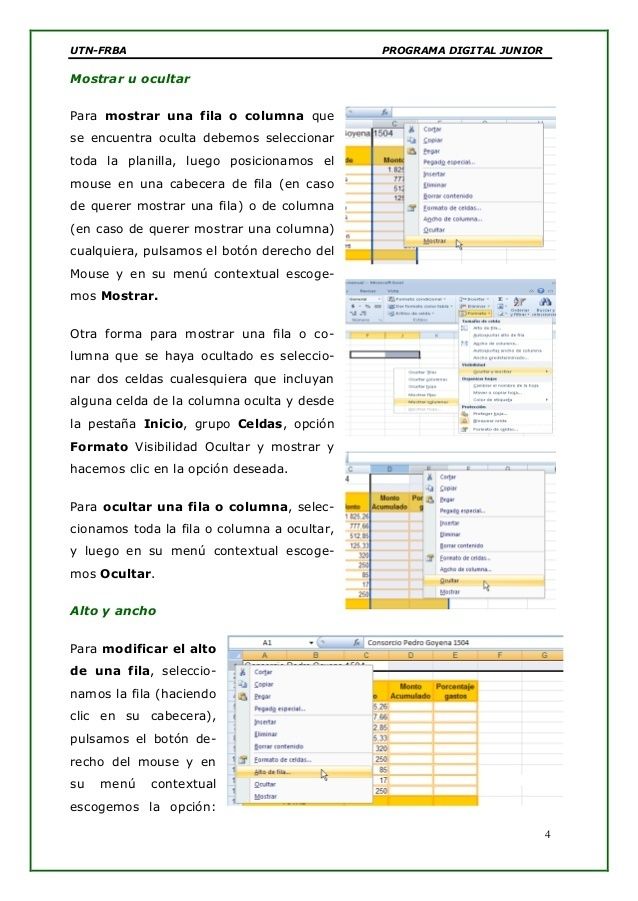 Excel 3103, 3104