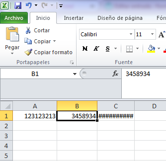 Excel 3103, 3104