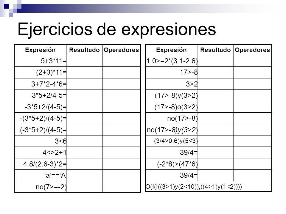 Excel 3103, 3104