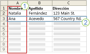 Excel 3103, 3104
