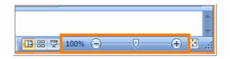 Partes de power point