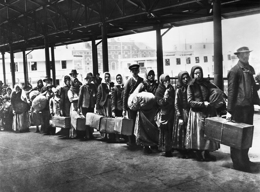 La inmigración en los siglos XlX y XX