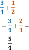 suma y resta de fraccionarios